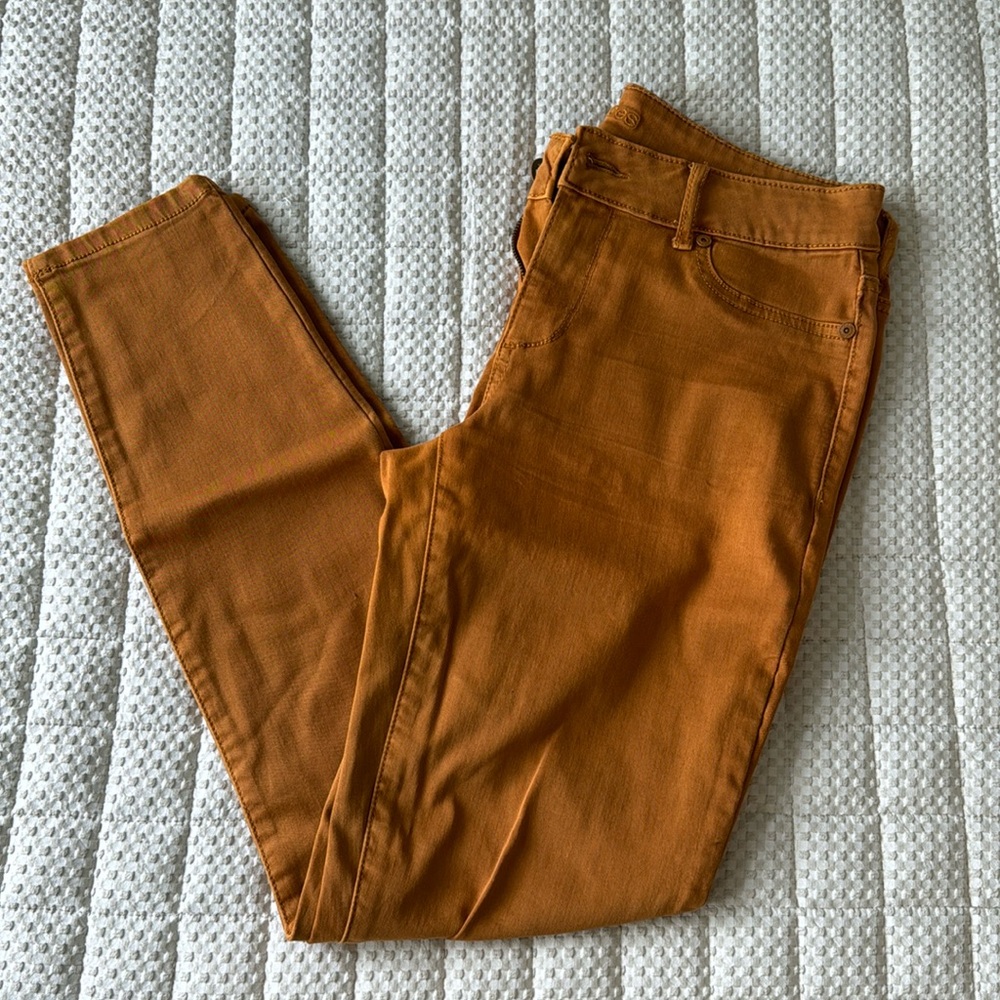 Mustard Maurices Jeggings - Perfect for FALL 🩳🌾🍁